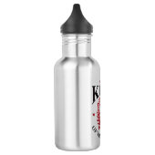 King of the Dschungel Stainless Steel Water Flasch Edelstahlflasche (Links)