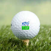 king of the green dark green golfball (Insitu T-Shirt)