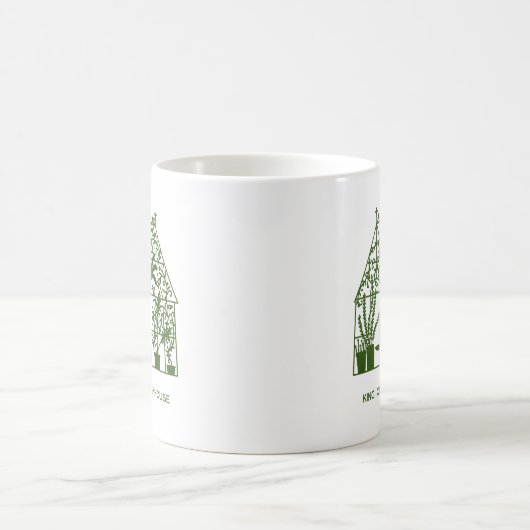 King of the Greenhouse Personalisiert Garening Kaffeetasse (Mittel)