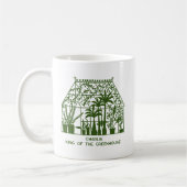 King of the Greenhouse Personalisiert Garening Kaffeetasse (Links)