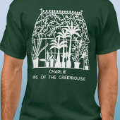 King of the Greenhouse Personalisiert Garening T-Shirt