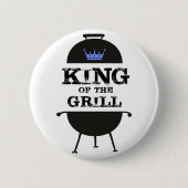 King of the Grill, Black Blue Crown Button (Vorderseite)