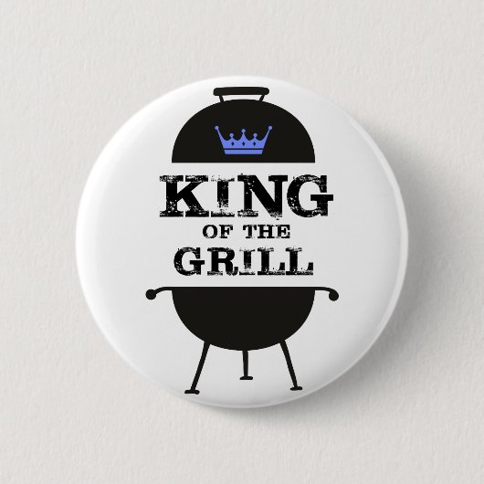 King of the Grill, Black Blue Crown Button (Vorderseite)