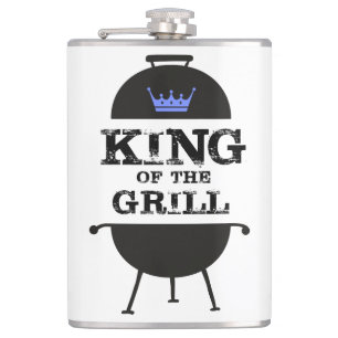 King of the Grill, Black Blue Crown Flachmann