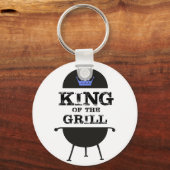 King of the Grill, Black Blue Crown Schlüsselanhänger (Vorderseite)