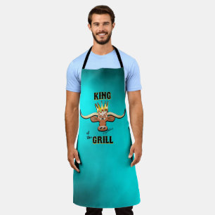 King of the Grill - Comical Steer Schürze