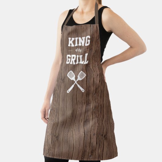 King of the Grill Funny Barn Wood Grilling Schürze (InSitu)