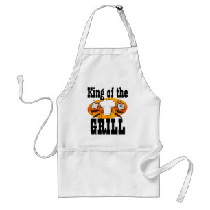 King of the Grill Funny Men's GRILLEN Kochen Schür Schürze
