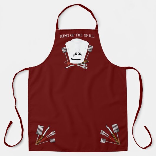 King of the Grill GRILLEN Schürze (Vorderseite)