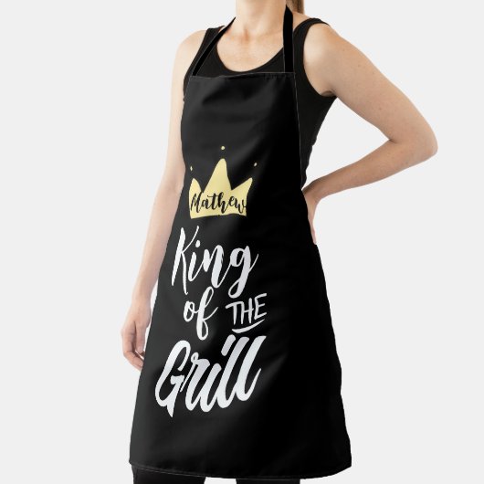 King of the Grill Koch Schürze, Unglaublich witzig Schürze (InSitu)