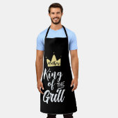 King of the Grill Koch Schürze, Unglaublich witzig Schürze (Getragen)