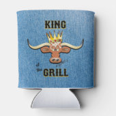 King of the Grill - Längere Steere kann kühler wer Dosenkühler (Rückseite)