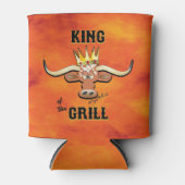 King of the Grill - Longhorn Steer Dosenkühler (Vorderseite)