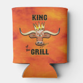 King of the Grill - Longhorn Steer Dosenkühler (Rückseite)