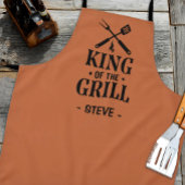 King of The Grill Personalisierte GRILLEN Schürze