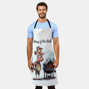 🔥 King of the Grill Schürze 🔥