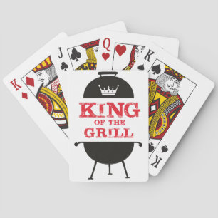 King of the Grill, Schwarz-weiß Crown Red Spielkarten
