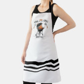 King of the Grill White Striped Apron Schürze (InSitu)