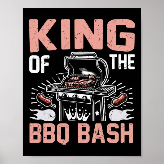 King of the Grillen Bash Grillen Party Poster (Vorne)