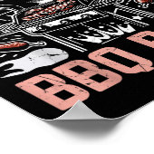 King of the Grillen Bash Grillen Party Poster (Ecke)