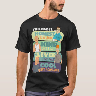 King Of The Hill Vatertag Dieser Vater Ist Ehrlich T-Shirt