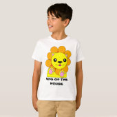 King of the House Children Hübsch T - Shirt (Vorne ganz)