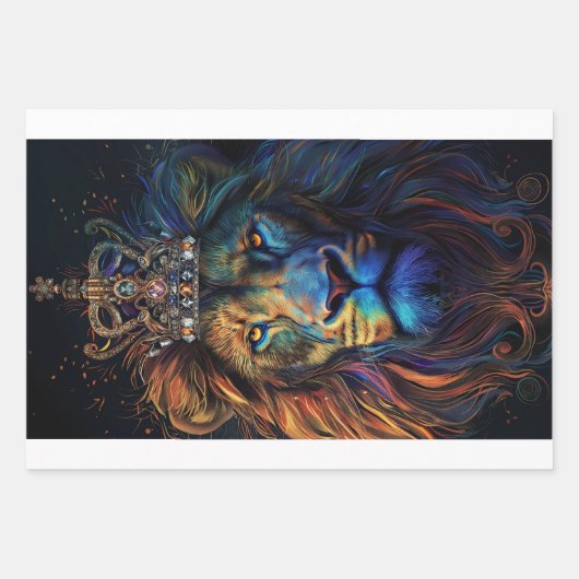 King of the Jungle1 Third Edition Geschenkpapier Set (Vorderseite 3)