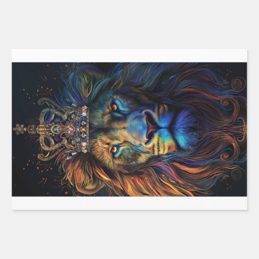 King of the Jungle1 Third Edition Geschenkpapier Set (Vorderseite 2)