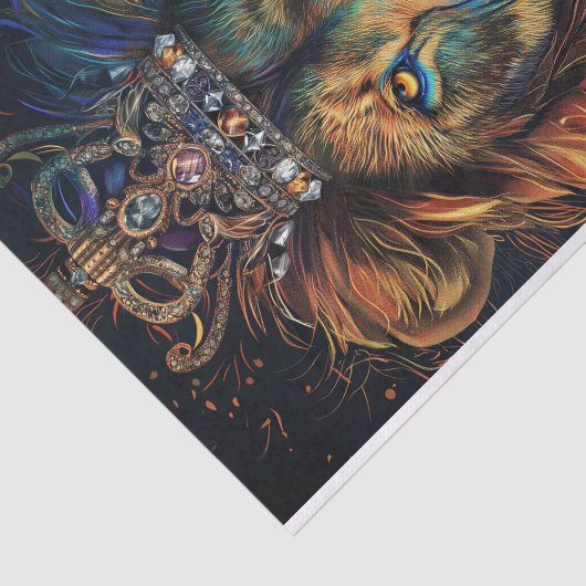 King of the Jungle1 Third Edition Seidenpapier (Ausschnitt)