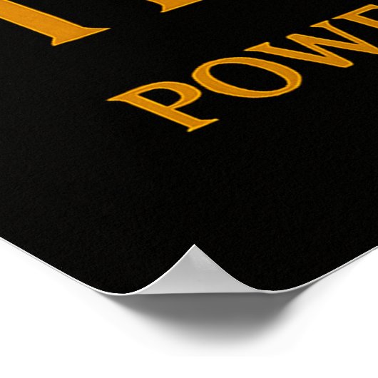 King of the Jungle Art – Powerful Lion and Fire Poster (Ecke)