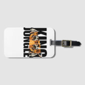 King of the Jungle Gepäckanhänger (Vorderseite (Horizontal))