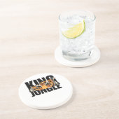 King of the Jungle Getränkeuntersetzer (Seite)