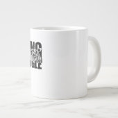 King of the Jungle Jumbo-Tasse (Vorderseite Rechts)