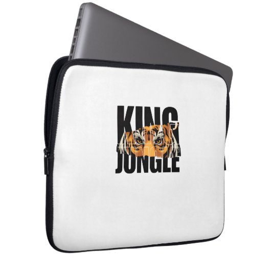 King of the Jungle Laptopschutzhülle (Vorne Rechts)