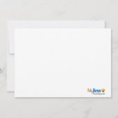 King of the Jungle Lion 12x18 Baby Shower Einladun Einladung (Rückseite)