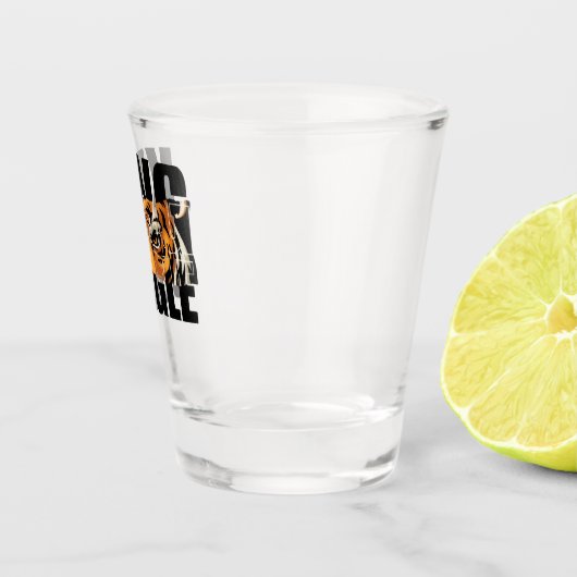 King of the Jungle Schnapsglas (Rechts)