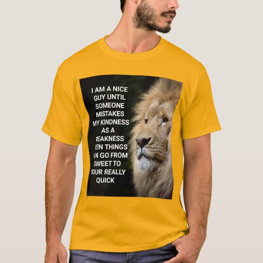 KING OF THE JUNGLE T-SHIRT (Vorderseite)
