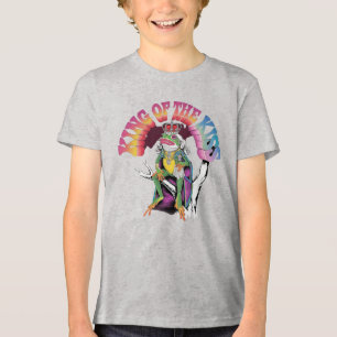 King of the Kiss: Foto-Realistisches Baum Frog Kun Tri-Blend Shirt