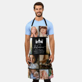 King of the Kitchen Foto Collage Schürze (Getragen)
