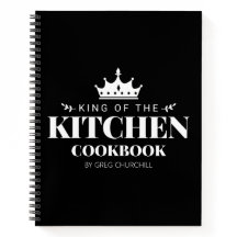 King of The Kitchen Kochbook Rezept Personalisiert