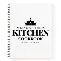 King of The Kitchen Kochbook Rezept Personalisiert