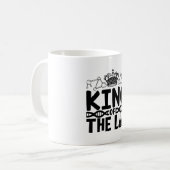 King of the Labrador Tech Science Laboratory Techn Kaffeetasse (Vorderseite Links)