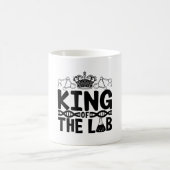 King of the Labrador Tech Science Laboratory Techn Kaffeetasse (Mittel)