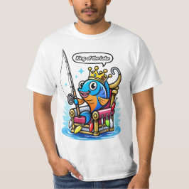 King of the Lake – Funny Fishing Design T-Shirt