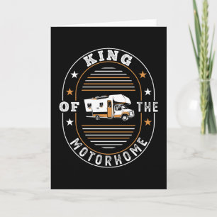 King of the Motorhome - RV Eigentümer Geschenk Karte