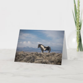 "King of the Mountain" Note Card Karte