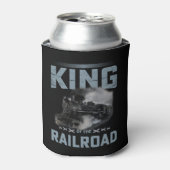 King of the Railroad Dampfzug Motor Locomotive Dosenkühler (Kanne Vorderseite)