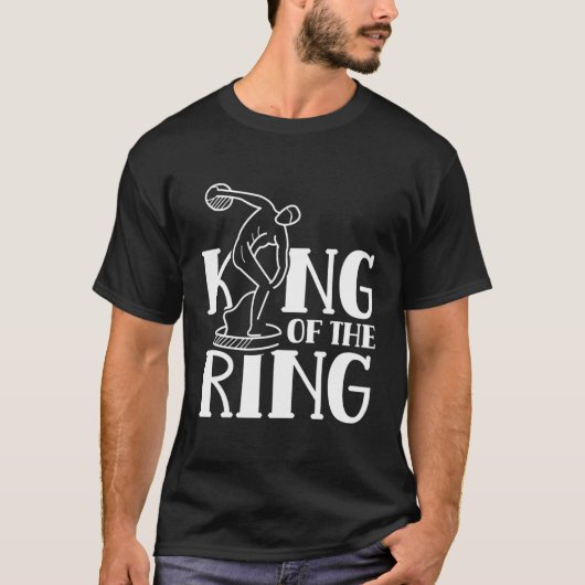 King of the Ring Sport Discus Throwing Throw T-Shirt (Vorderseite)