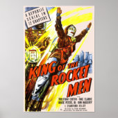 King of the Rocket Men Poster (Vorne)