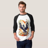 King of the Sky Eagle Swooping Design - T-Shirt (Vorne ganz)